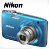 NIKON COOLPIX S3100 (Blue) - Click here to View more details about this Product